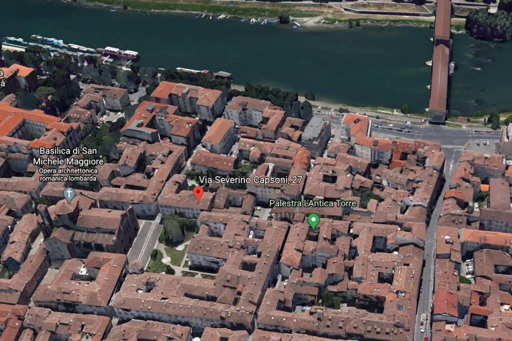 Maison Marina_Pavia San Michele Centro Storico Eksteriør bilde